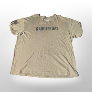 Grunt Style Range Day Mens XXLarge T Shirt Green military patriotic veteran